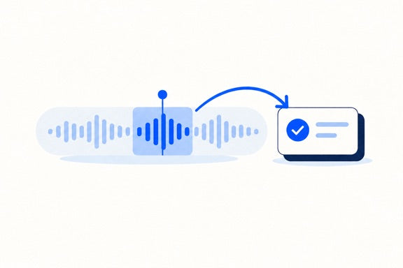 Illustration for How to Follow Up After a Meeting Without Replaying the Entire Recording