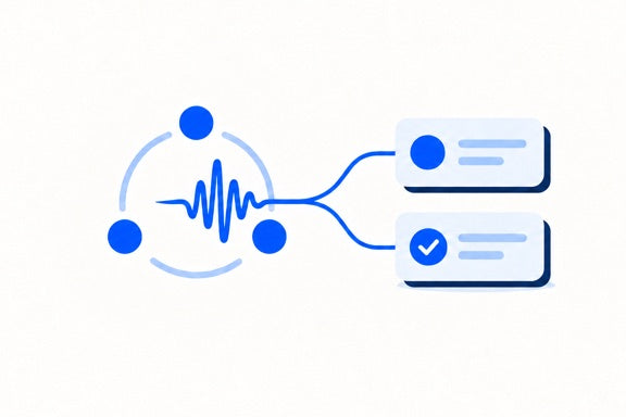 Illustration for AI Meeting Recorder: A Better Way to Capture Decisions and Action Items