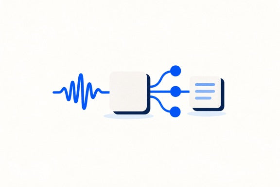 Illustration for AI Content Recognition Evolution: From Simple Text Transcription to Intelligent Audio Knowledge Mining