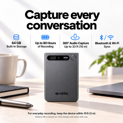 Hera AI Note | AI Voice Recorder & AI Note Taker