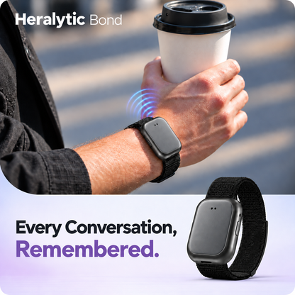 Heralytic Bond | Wearable AI Voice Recorder